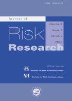 Journal Of Risk Research